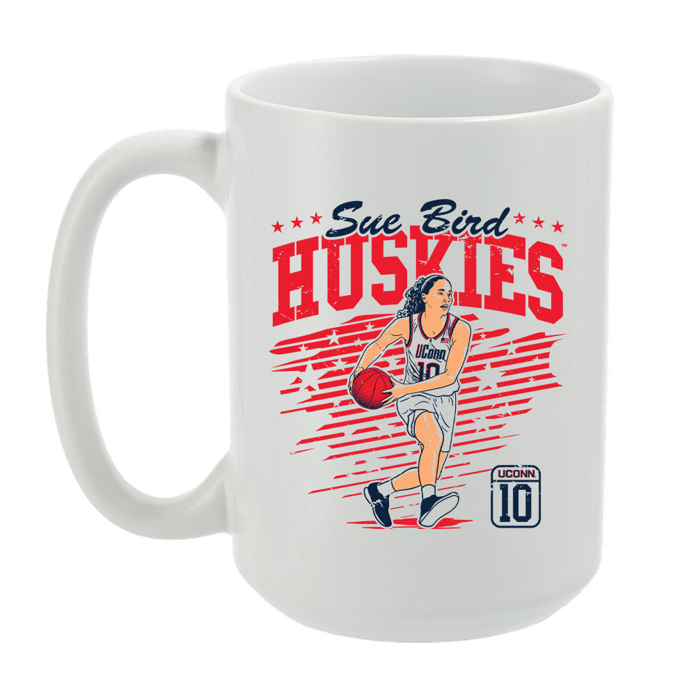 UConn - Women's Basketball Legends - Sue Bird - Mug Individual Caricature