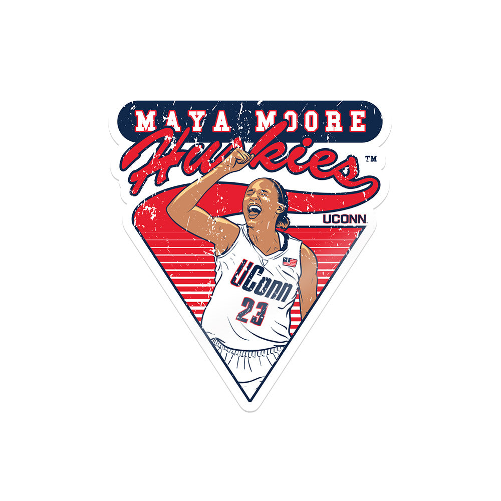 UConn - Women's Basketball Legends : Maya Moore - Stickers  Individual Caricature