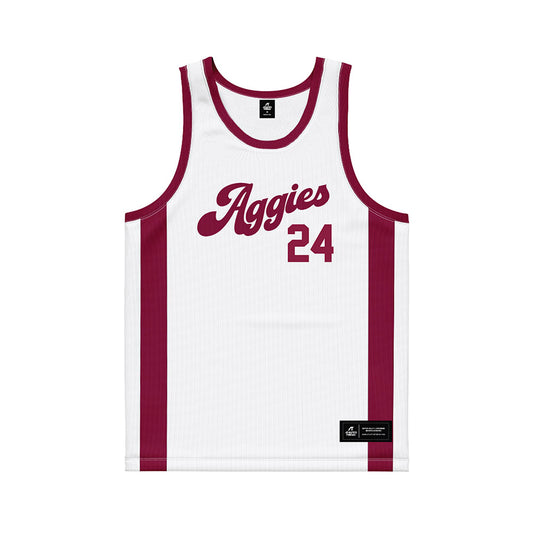 NMSU - NCAA Women's Basketball : Lucia Yenes - Basketball Jersey