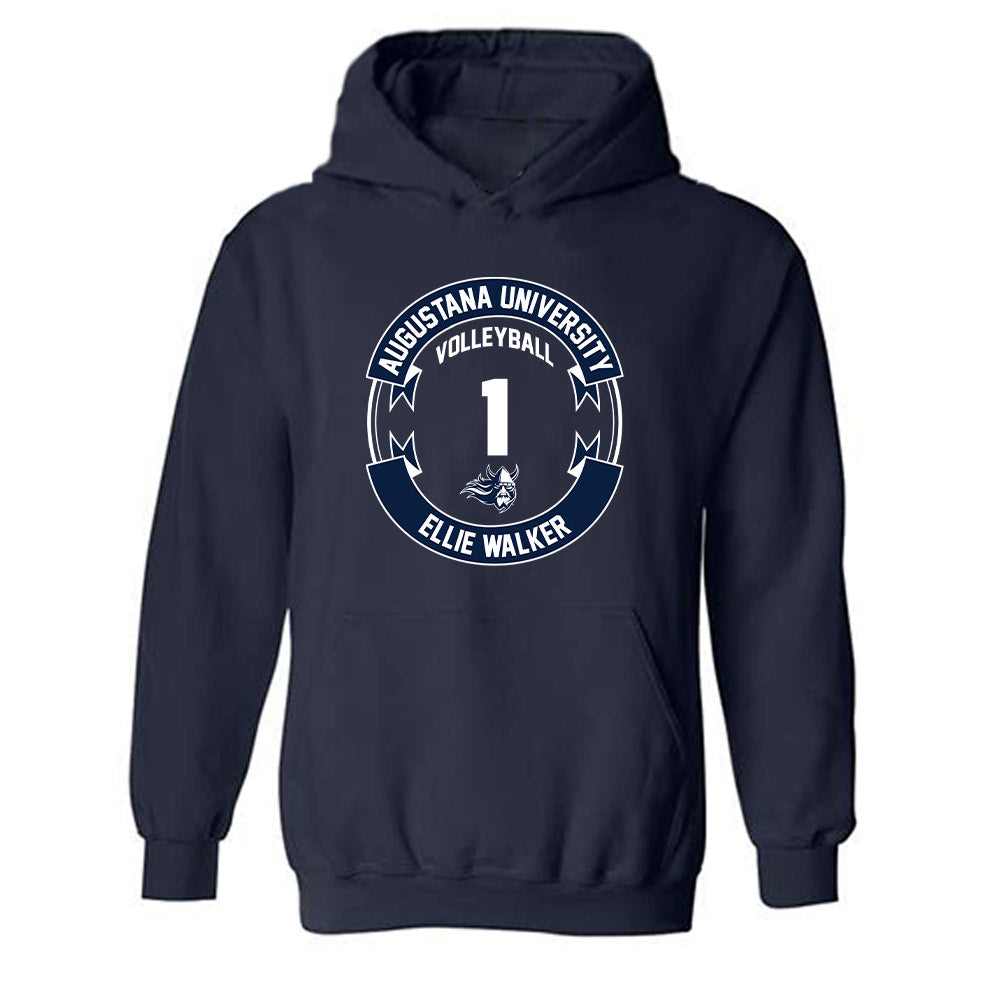 AU - NCAA Women's Volleyball : Ellie Walker - Hooded Sweatshirt Classic Fashion Shersey