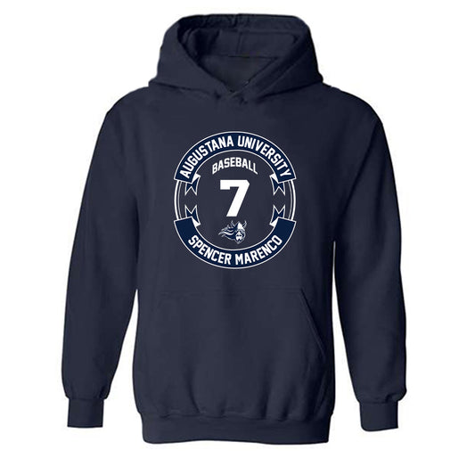 AU - NCAA Baseball : Spencer Marenco - Hooded Sweatshirt Classic Fashion Shersey