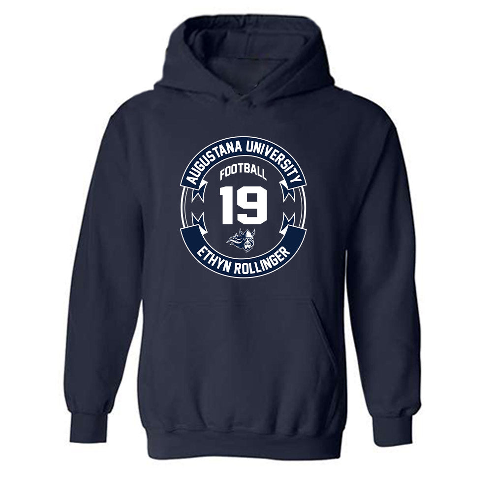 Augustana - NCAA Football : Ethyn Rollinger - Hooded Sweatshirt Classic Fashion Shersey