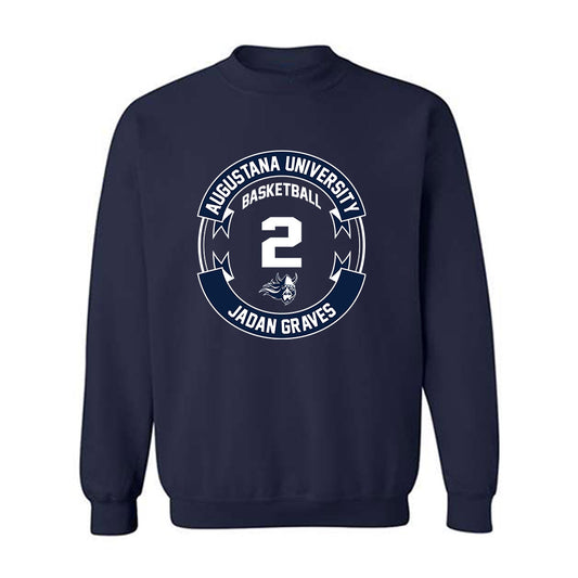 Augustana - NCAA Men's Basketball : Jadan Graves - Crewneck Sweatshirt Classic Fashion Shersey