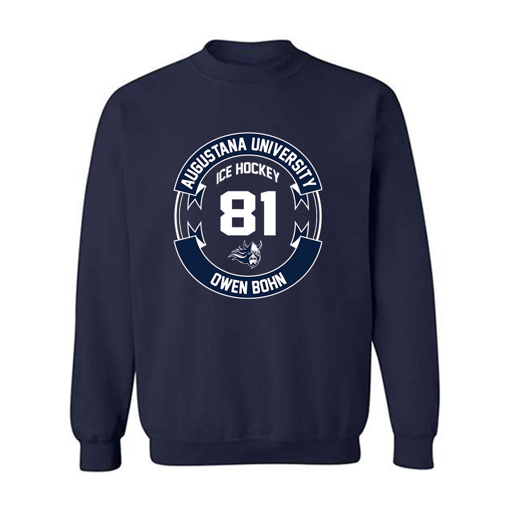 AU - NCAA Men's Ice Hockey : Owen Bohn - Crewneck Sweatshirt Classic Fashion Shersey