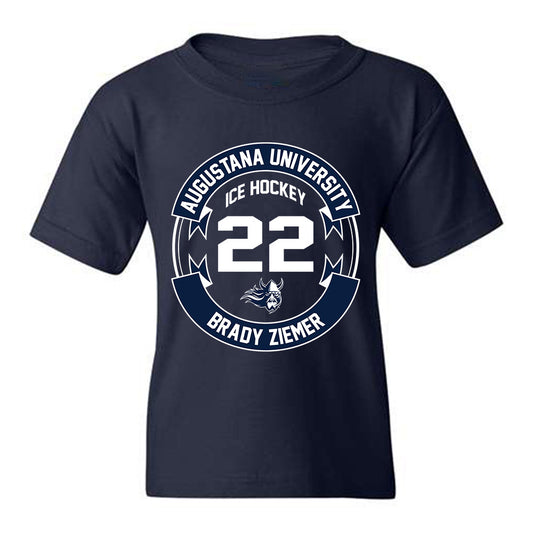 Augustana - NCAA Men's Ice Hockey : Brady Ziemer - Youth T-Shirt Classic Fashion Shersey