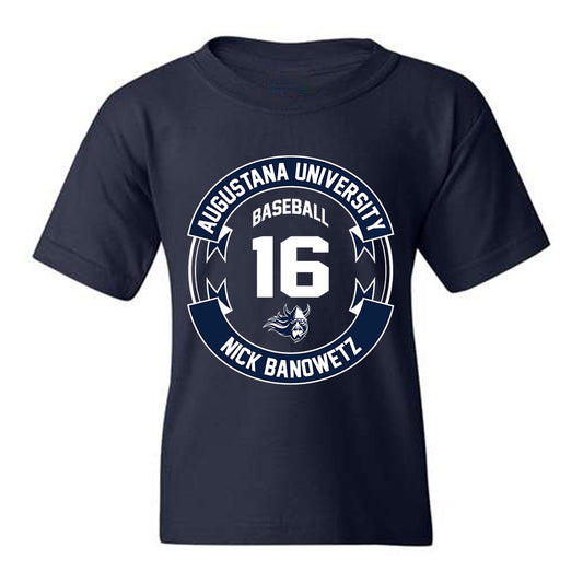 AU - NCAA Baseball : Nick Banowetz - Youth T-Shirt Classic Fashion Shersey