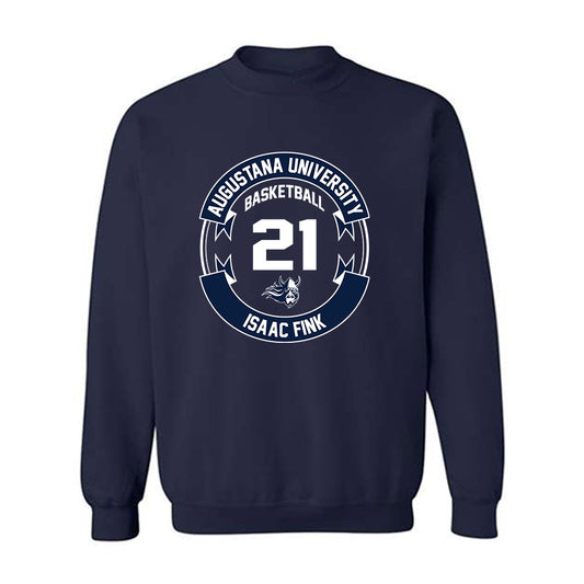 Augustana - NCAA Men's Basketball : Isaac Fink - Crewneck Sweatshirt Classic Fashion Shersey