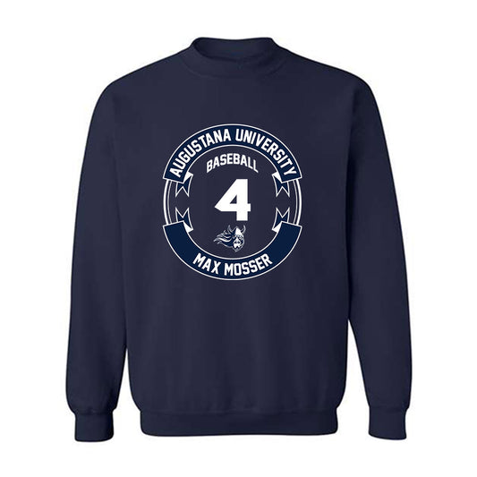 AU - NCAA Baseball : Max Mosser - Crewneck Sweatshirt Classic Fashion Shersey