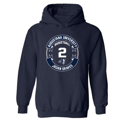 AU - NCAA Men's Basketball : Jadan Graves - Hooded Sweatshirt Classic Fashion Shersey