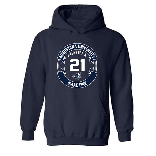 Augustana - NCAA Men's Basketball : Isaac Fink - Hooded Sweatshirt Classic Fashion Shersey