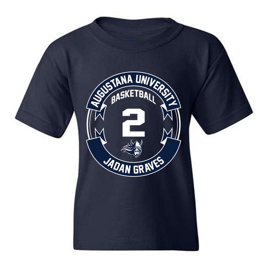 Augustana - NCAA Men's Basketball : Jadan Graves - Youth T-Shirt Classic Fashion Shersey