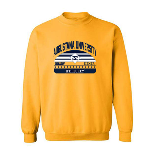 Augustana - NCAA Men's Ice Hockey : Brady Ziemer - Crewneck Sweatshirt Classic Fashion Shersey