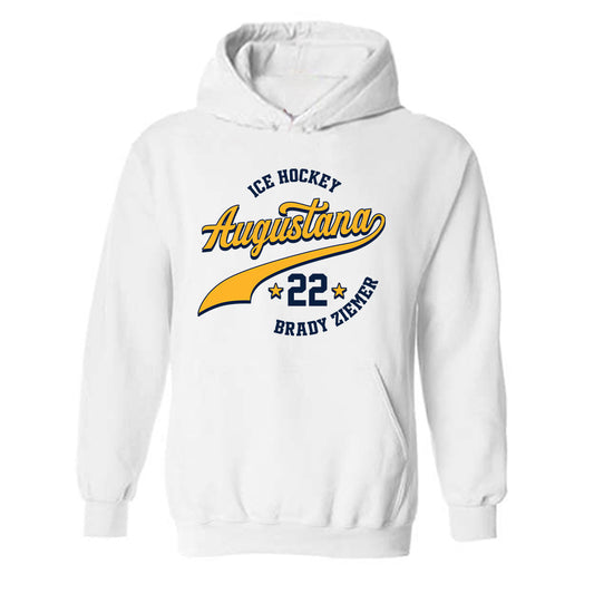 Augustana - NCAA Men's Ice Hockey : Brady Ziemer - Hooded Sweatshirt Classic Fashion Shersey