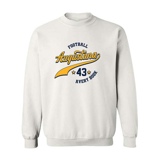 Augustana - NCAA Football : Avery Book - Crewneck Sweatshirt Classic Fashion Shersey