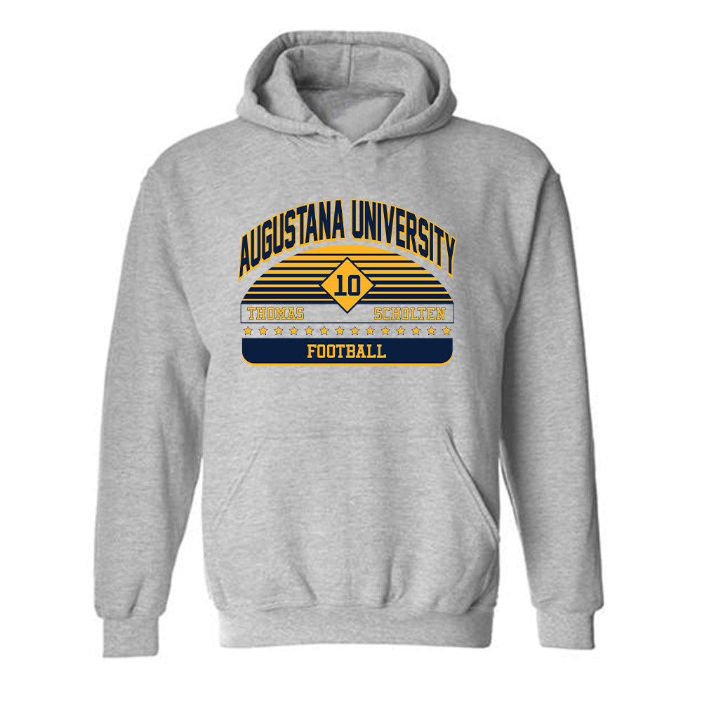 Augustana - NCAA Football : Thomas Scholten - Hooded Sweatshirt Classic Fashion Shersey