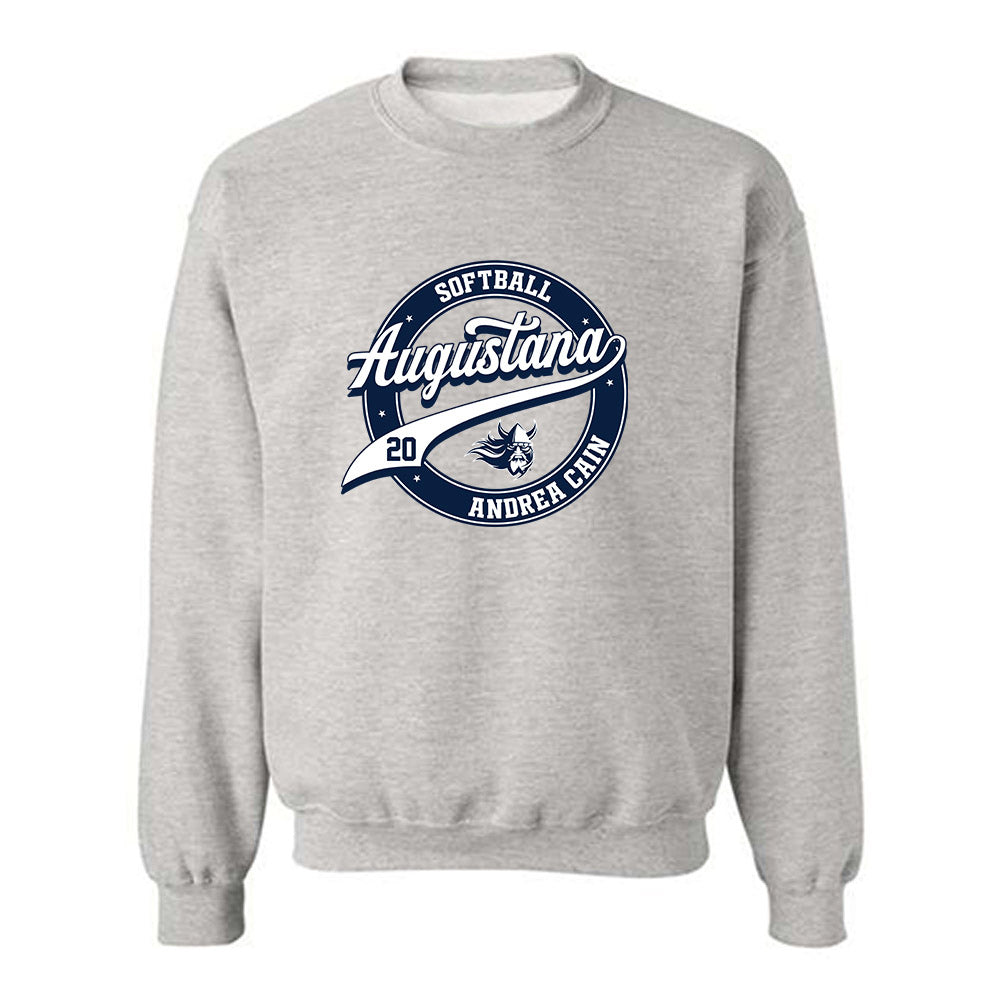 AU - NCAA Softball : Andrea Cain - Crewneck Sweatshirt Classic Fashion Shersey