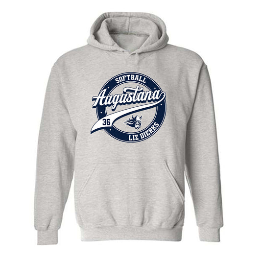 AU - NCAA Softball : Liz Dierks - Hooded Sweatshirt Classic Fashion Shersey