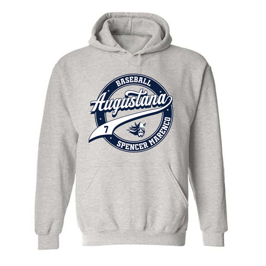 AU - NCAA Baseball : Spencer Marenco - Hooded Sweatshirt Classic Fashion Shersey