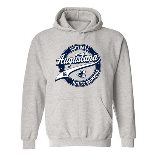 AU - NCAA Softball : Haley Grimmius - Hooded Sweatshirt Classic Fashion Shersey