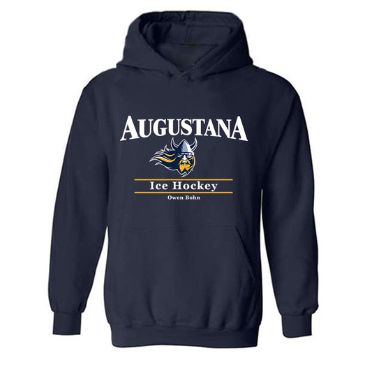 Augustana - NCAA Men's Ice Hockey : Owen Bohn - Hooded Sweatshirt Classic Fashion Shersey