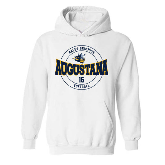 AU - NCAA Softball : Haley Grimmius - Hooded Sweatshirt Classic Fashion Shersey