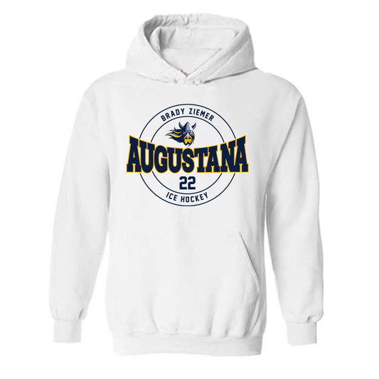 Augustana - NCAA Men's Ice Hockey : Brady Ziemer - Hooded Sweatshirt Classic Fashion Shersey