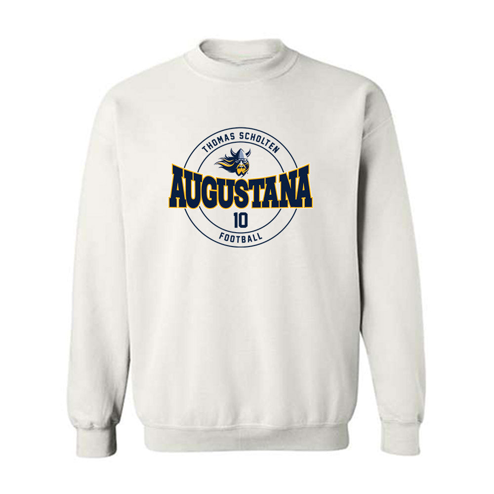 Augustana - NCAA Football : Thomas Scholten - Crewneck Sweatshirt Classic Fashion Shersey