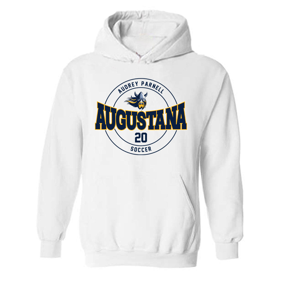 Augustana - NCAA Women's Soccer : Audrey Parnell - Hooded Sweatshirt Classic Fashion Shersey