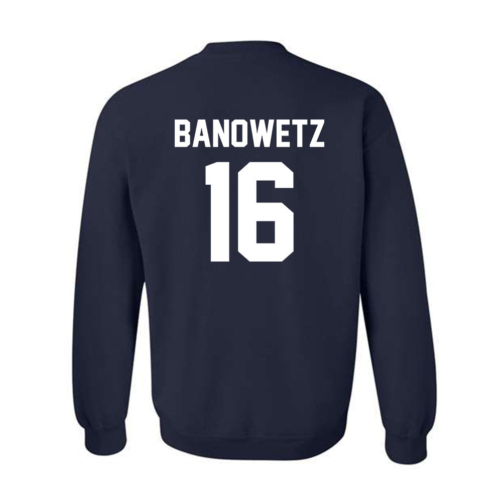 AU - NCAA Baseball : Nick Banowetz - Crewneck Sweatshirt Classic Shersey