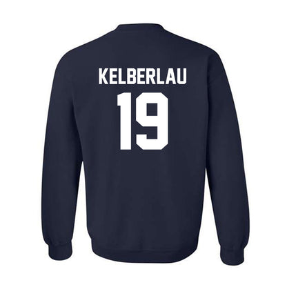 AU - NCAA Baseball : Hayden Kelberlau - Crewneck Sweatshirt Classic Shersey