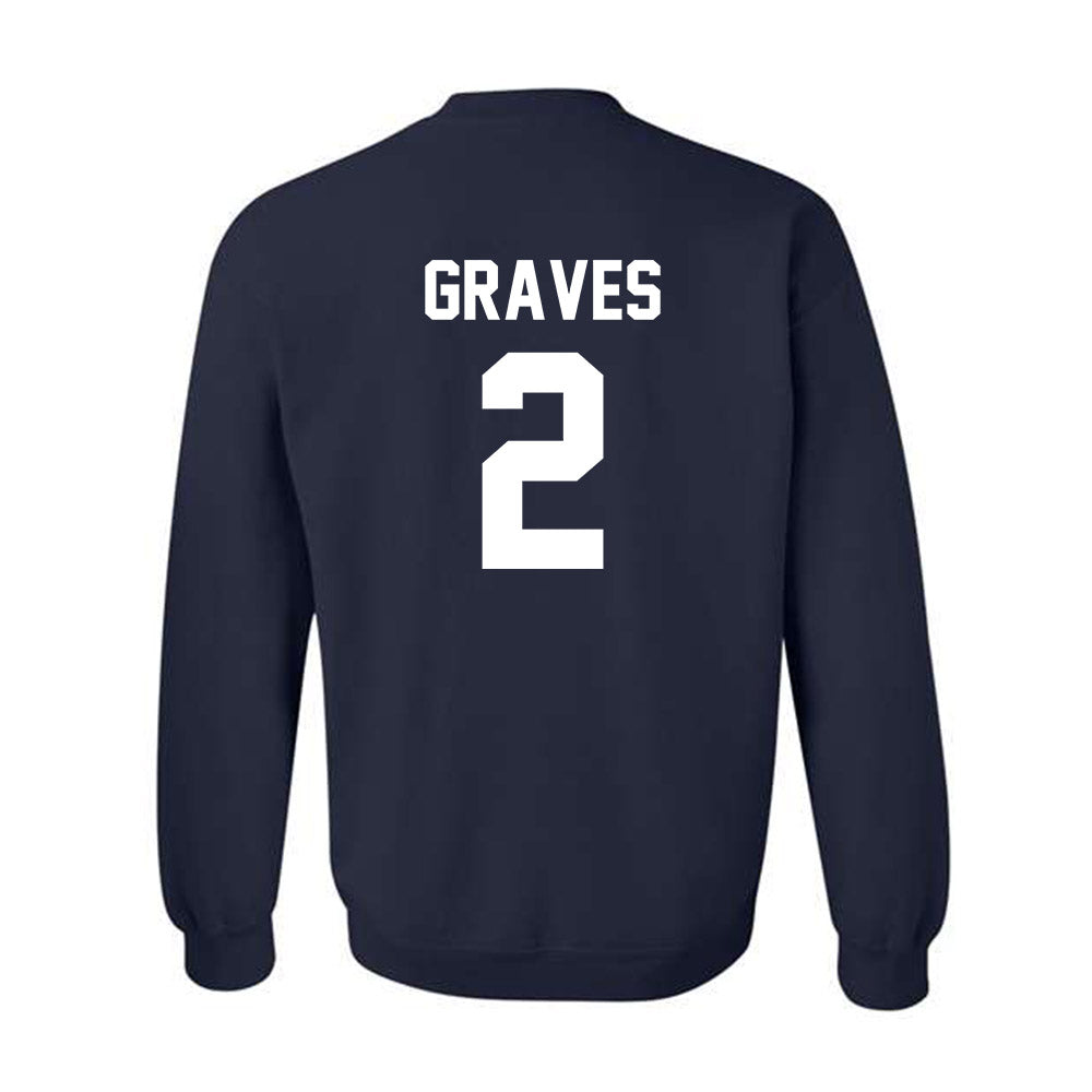 AU - NCAA Men's Basketball : Jadan Graves - Crewneck Sweatshirt Classic Shersey