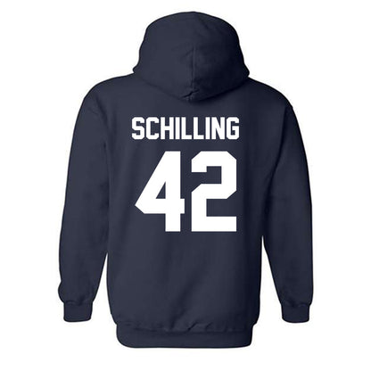 AU - NCAA Baseball : Cory Schilling - Hooded Sweatshirt Classic Shersey
