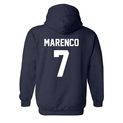 AU - NCAA Baseball : Spencer Marenco - Hooded Sweatshirt Classic Shersey