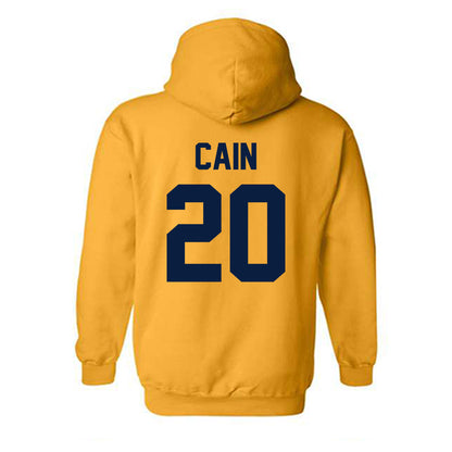 Augustana - NCAA Softball : Andrea Cain - Hooded Sweatshirt Classic Shersey