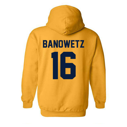 AU - NCAA Baseball : Nick Banowetz - Hooded Sweatshirt Classic Shersey