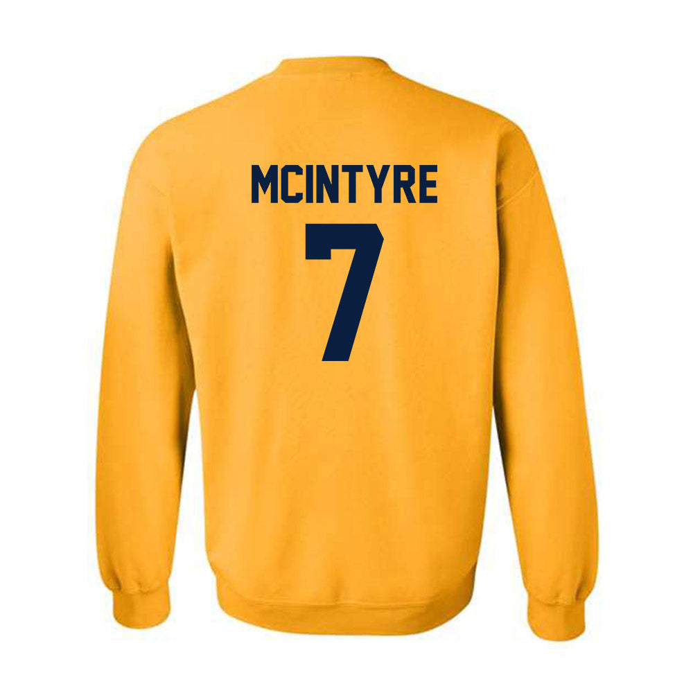 Augustana - NCAA Men's Ice Hockey : Evan Mcintyre - Crewneck Sweatshirt Classic Shersey