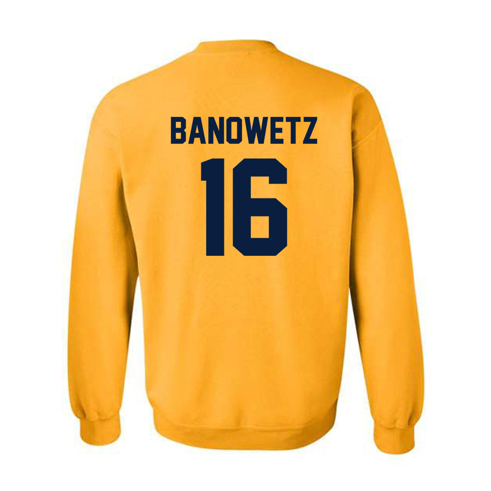 AU - NCAA Baseball : Nick Banowetz - Crewneck Sweatshirt Classic Shersey