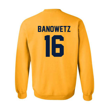 AU - NCAA Baseball : Nick Banowetz - Crewneck Sweatshirt Classic Shersey