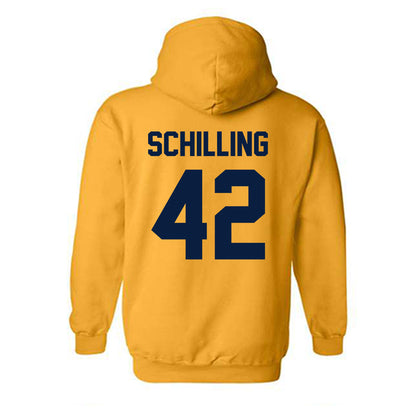 AU - NCAA Baseball : Cory Schilling - Hooded Sweatshirt Classic Shersey