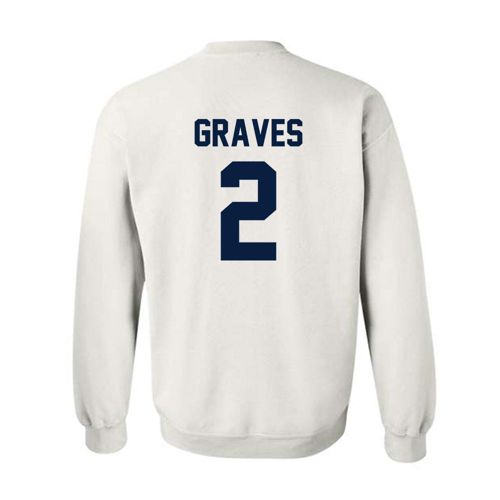 AU - NCAA Men's Basketball : Jadan Graves - Crewneck Sweatshirt Classic Shersey