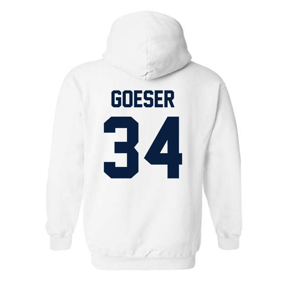 AU - NCAA Baseball : Cole Goeser - Hooded Sweatshirt Classic Shersey