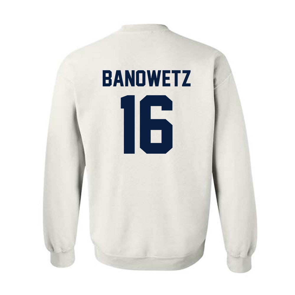 AU - NCAA Baseball : Nick Banowetz - Crewneck Sweatshirt Classic Shersey