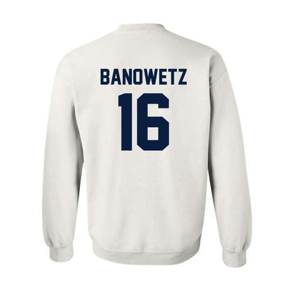 AU - NCAA Baseball : Nick Banowetz - Crewneck Sweatshirt Classic Shersey