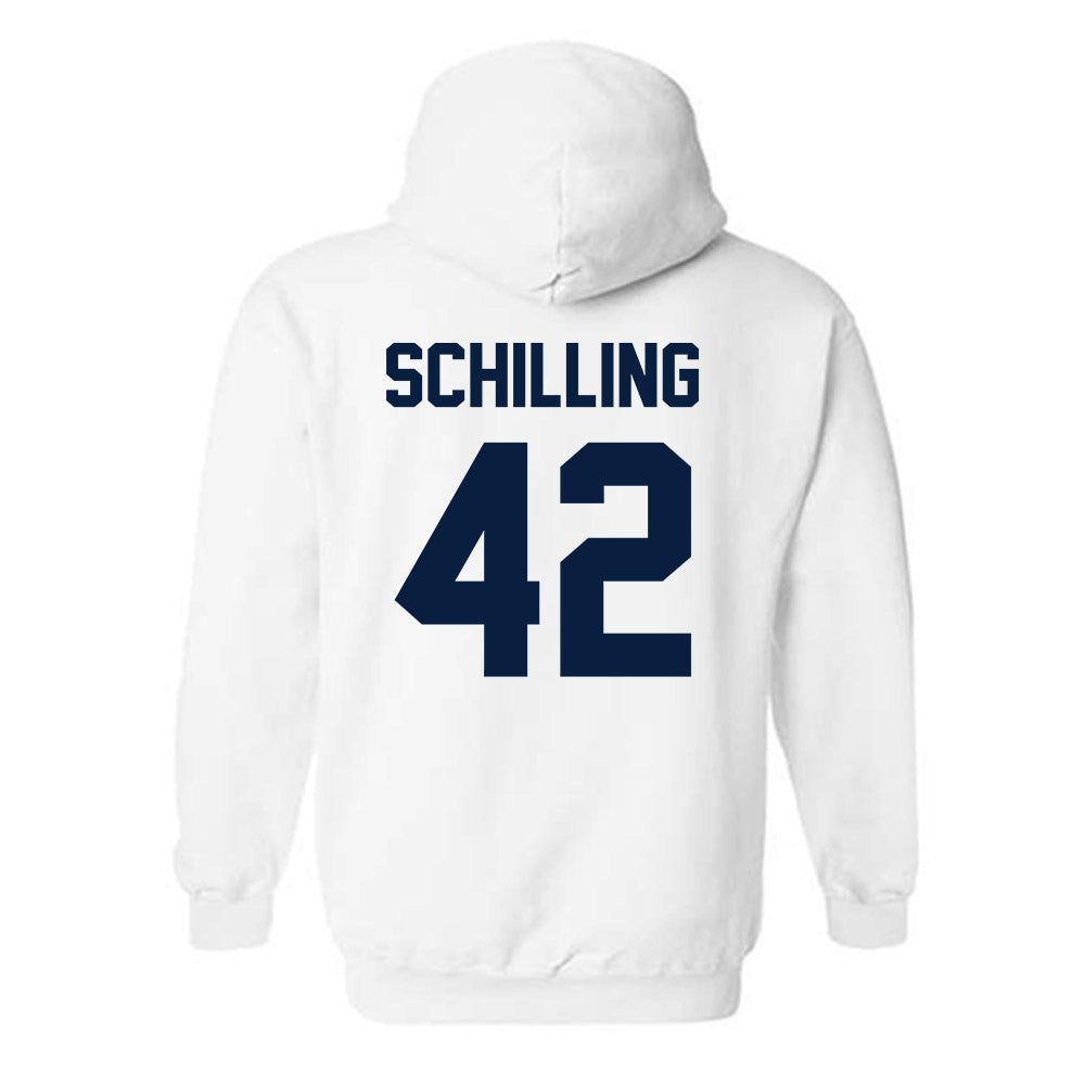 AU - NCAA Baseball : Cory Schilling - Hooded Sweatshirt Classic Shersey