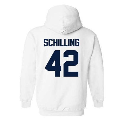 AU - NCAA Baseball : Cory Schilling - Hooded Sweatshirt Classic Shersey