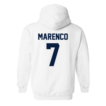 AU - NCAA Baseball : Spencer Marenco - Hooded Sweatshirt Classic Shersey