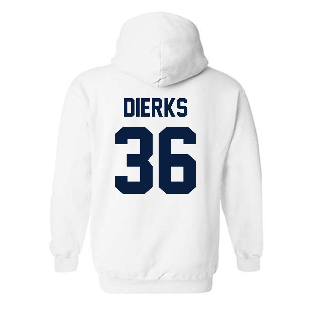 AU - NCAA Softball : Liz Dierks - Hooded Sweatshirt Classic Shersey