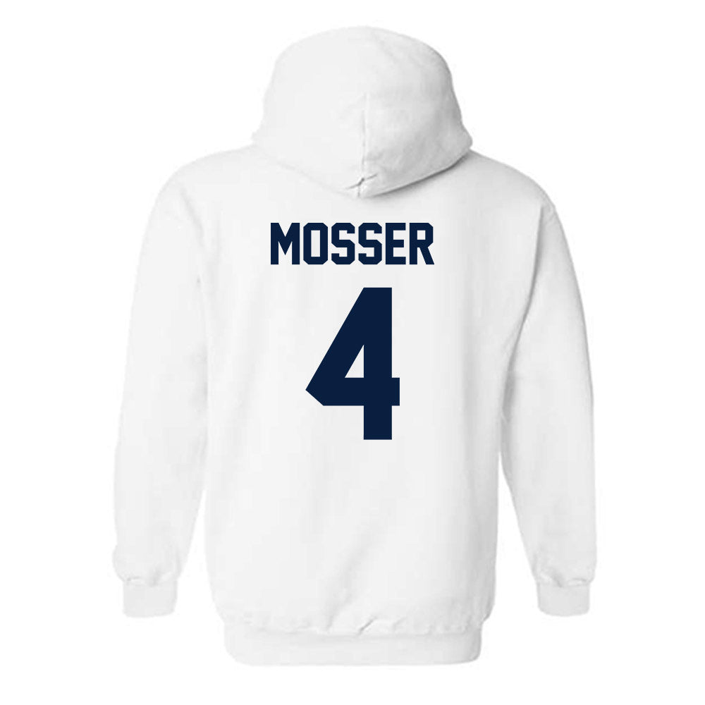 AU - NCAA Baseball : Max Mosser - Hooded Sweatshirt Classic Shersey
