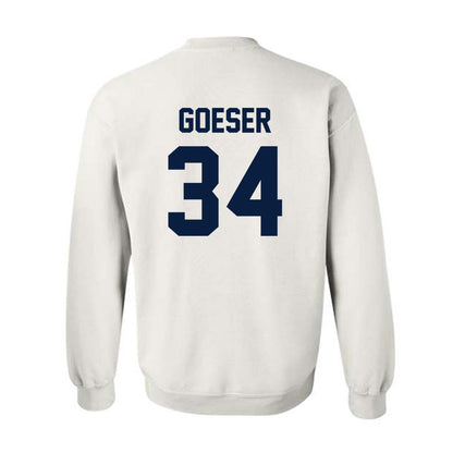 AU - NCAA Baseball : Cole Goeser - Crewneck Sweatshirt Classic Shersey