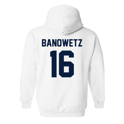 AU - NCAA Baseball : Nick Banowetz - Hooded Sweatshirt Classic Shersey